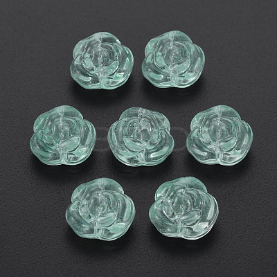 Transparent Baking Paint Glass Beads GLAA-S190-022-A06-1