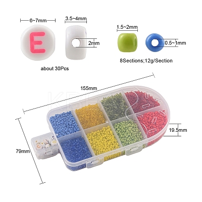 Beads Set for DIY Jewelry Making Findings Kits DIY-YW0004-86-1