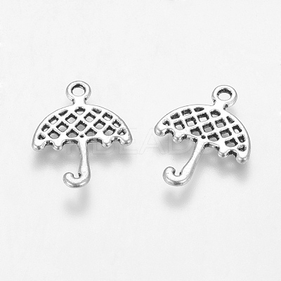 Tibetan Style Alloy Umbrella Pendants LF1300Y-NF-1