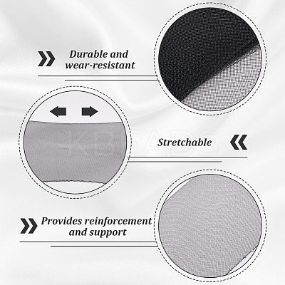 Polyester Mesh Fabric DIY-WH0504-269A-1