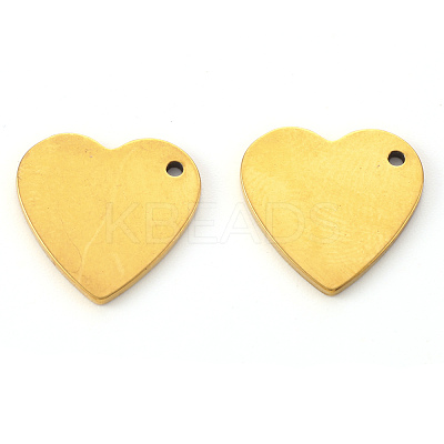 PVD Vacuum Plating 201 Stainless Steel Charms STAS-N092-51G-1