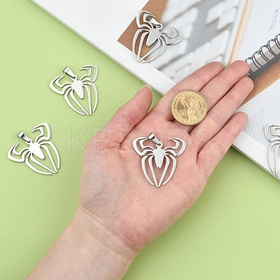 Tarnish Resistant Boy Jewelry 201 Stainless Steel Blank Pendants X-STAS-I032-221-1