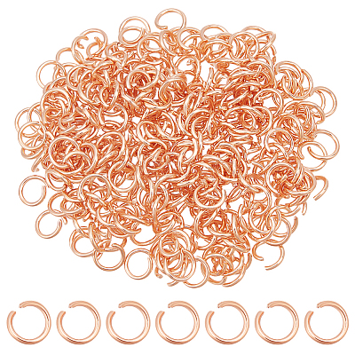 300Pcs 304 Stainless Steel Open Jump Rings STAS-LP0001-40RG-03-1