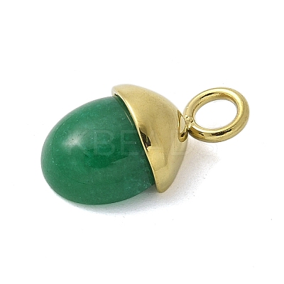Natural Green Onyx Agate(Dyed & Heated) Pendants STAS-L277-07G-05-1
