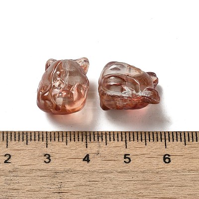 Transparent Glass Beads GLAA-D025-06B-1