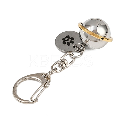 304 Stainless Steel Keychains KEYC-S001-01PG-1