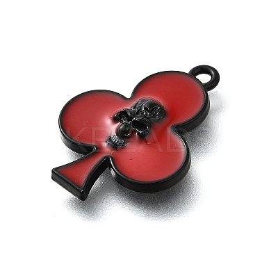 Alloy Enamel Gothic Style Pendants PALLOY-R157-06EB-09A-1
