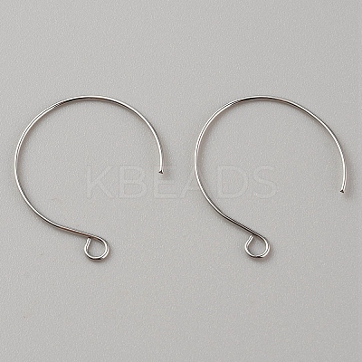 Brass Earring Hooks KK-WH0044-141B-P-1