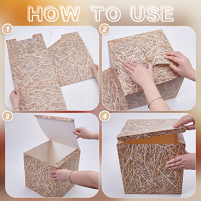 Paper Box for Party Decoration AJEW-WH0696-022C-1