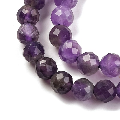 Natural Amethyst Beads Strands G-F770-C07-02AB-1