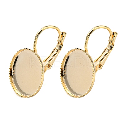 Brass Leverback Earring Findings FIND-R144-10C-G-1