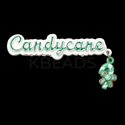 Christmas Theme Opaque Resin Cabochons LS-CRES-D011-01J-1
