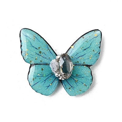 Transparent Epoxy Resin Cabochons RESI-A044-01A-1