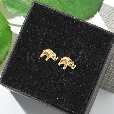 304 Stainless Steel Stud Earrings for Women STAS-Z117-15G-04-1