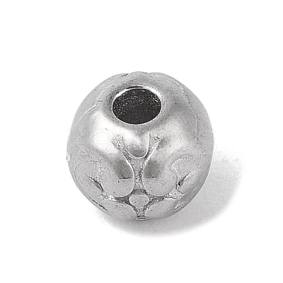 304 Stainless Steel Beads STAS-M071-01A-P-1