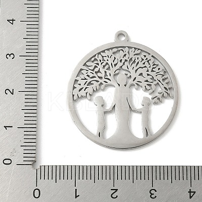 304 Stainless Steel Pendants LS-STAS-V016-06P-1