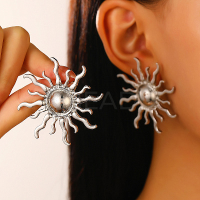Alloy Stud Earrings WG153F0-06-1
