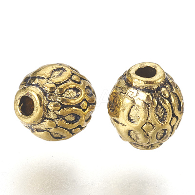 Tibetan Style Alloy Beads GLF0814Y-NF-1