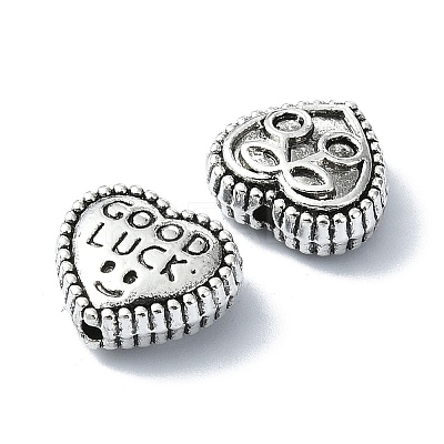Tibetan Style Alloy Beads TIBEB-F065-08AS-12-1