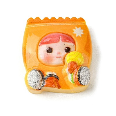 Cartoon Boy Opaque Resin Decoden Cabochons RESI-C045-03C-1