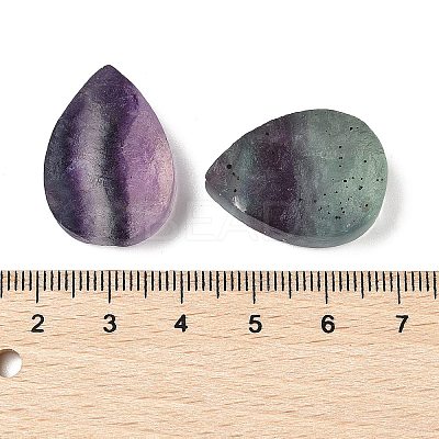 Natural Fluorite Cabochons G-K338-40B-04-1