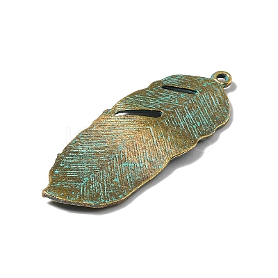 Tibetan Style Alloy Pendants PALLOY-YW0001-33-1