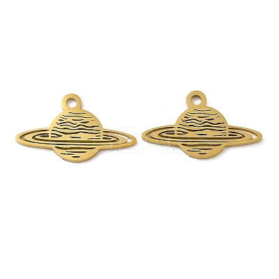 Ion Plating(IP) 304 Stainless Steel Pendants STAS-J042-24G-1