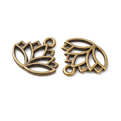 Tibetan Style Alloy Charms TIBE-Q075-50AB-LF-1