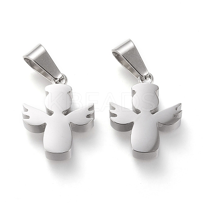 Non-Tarnish 304 Stainless Steel Pendants LS-STAS-F253-13P-1