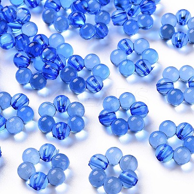 Transparent Acrylic Bead Frames TACR-S153-01A-86-1