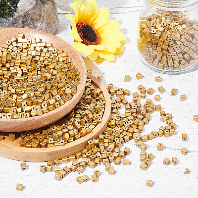2000Pcs 6/0 Baking Paint Glass Seed Beads SEED-NB0001-84-1