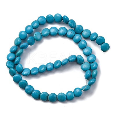 Synthetic Howlite Beads Strands G-F783-C01-01-1
