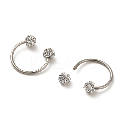 304 Stainless Steel Piercing Body Jewelry AJEW-C033-01A-P-1