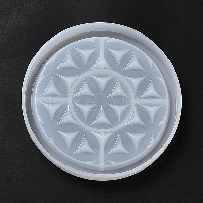 DIY Life of Flower Textured Cup Mat Silicone Molds SIMO-H009-05A-1