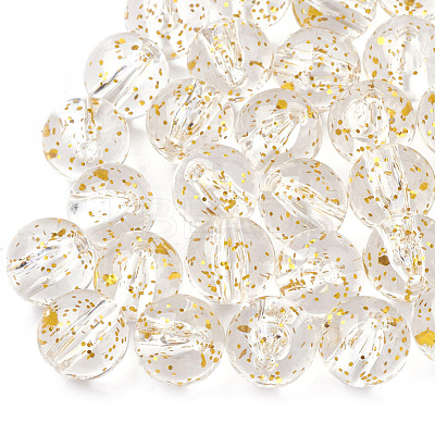 Transparent Acrylic Beads MACR-S361-02B-8mm-1