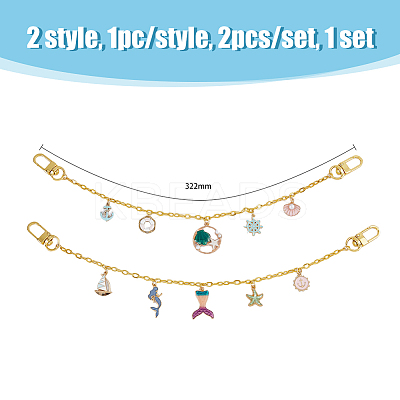Marine Theme Iron Purse Strap Extenders FIND-FH0006-51-1