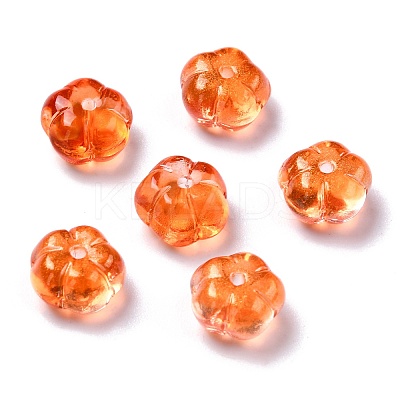 Autumn Theme Transparent Glass Beads LS-X-GLAA-P049-A01-1