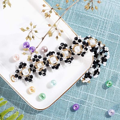 Glass Pearl Beads HY-PH0008-10mm-01M-1