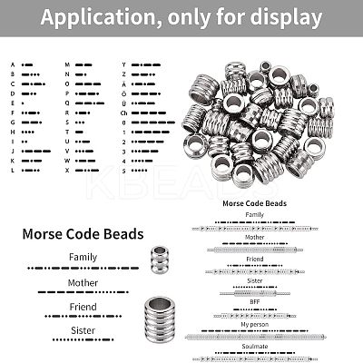 32Pcs 8 Style 201 Stainless Steel Beads STAS-UN0025-11-1