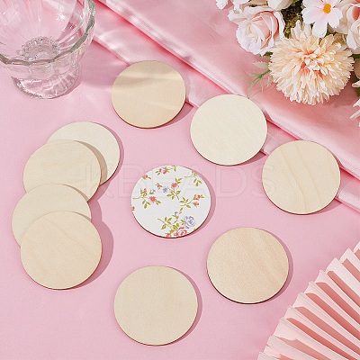 50Pcs Wood Cutouts DIY-SP0004-64B-01-1