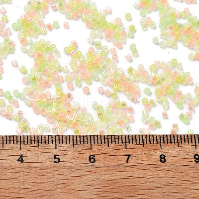 Transparent Colours Glass Seed Beads SEED-H003-01H-1