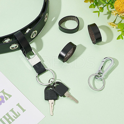 Belt Ring Keeper Keychain Making Kit DIY-GO0001-76-1