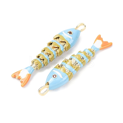 Rack Plating Brass Pendants KK-A268-05G-C05-1