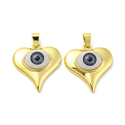 Real 18K Gold Plated Brass Pendants KK-L209-003G-02-1