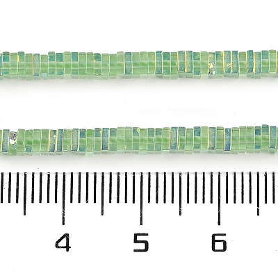 Electroplate Glass Beads Strands GLAA-B023-01A-10-1