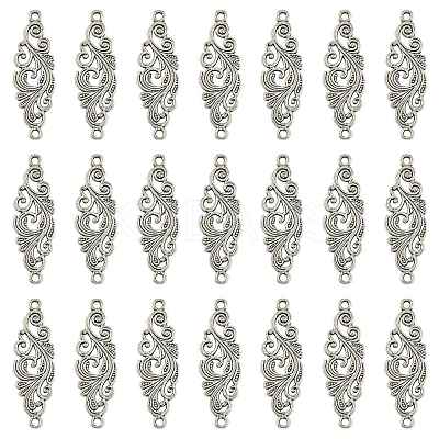 30Pcs Tibetan Style Alloy Connector Charms TIBE-FS0003-32-1