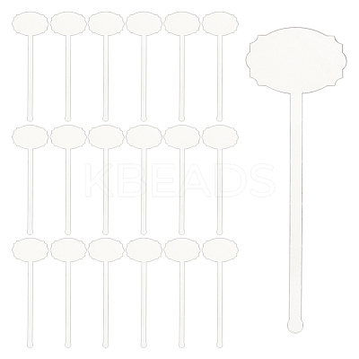 24Pcs Transparent Acrylic Stirring Rods AJEW-FG0003-15A-1