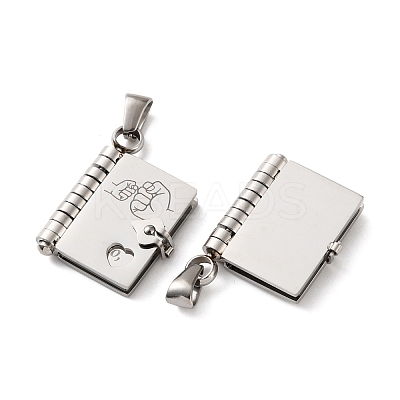 304 Stainless Steel Pendants SA-CBA694E-01P-01-1
