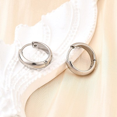 304 Stainless Steel Hoop Earrings LS-EJEW-Z123-01B-P-1
