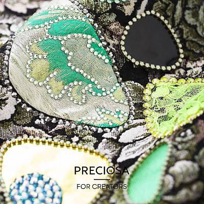 Preciosa® Crystal Hotfix Flatback Stones Y-PRC-HSS6-50230-200-1